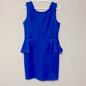 Forever 21 Royal Blue Dress